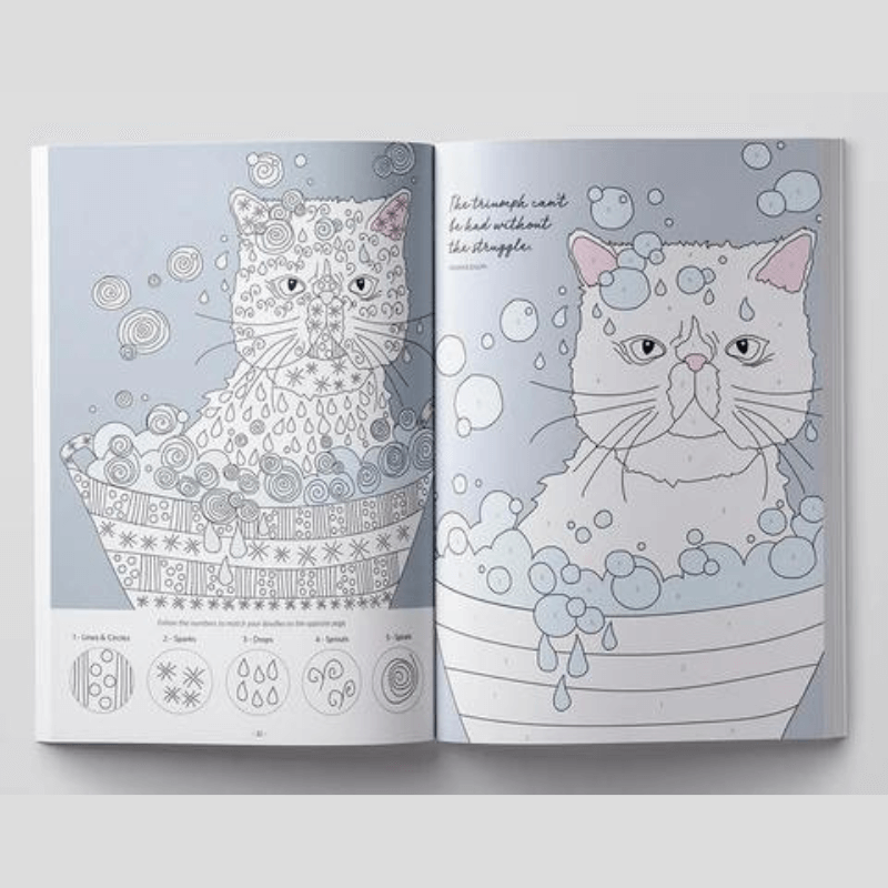 Doodle By Number - For Cat Lovers - Image 2